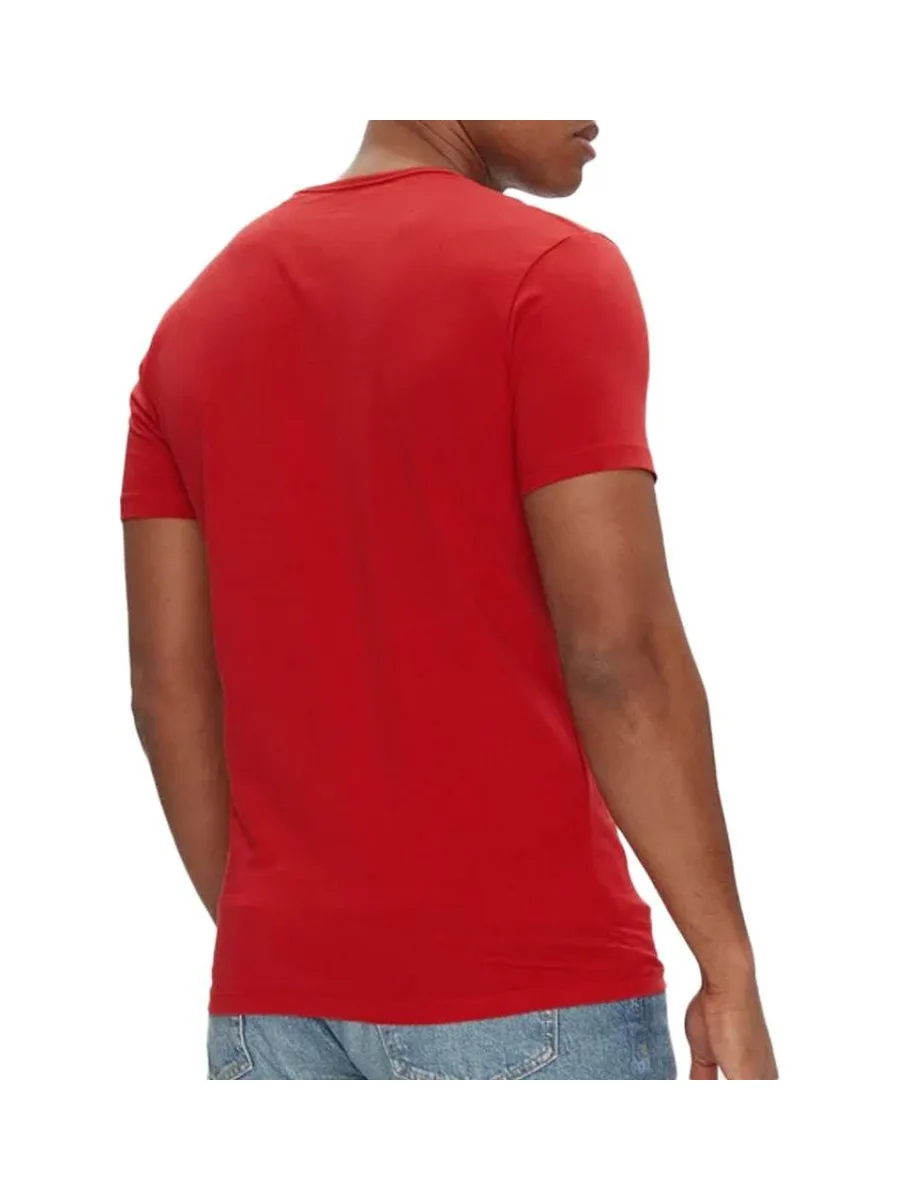 T-shirt Rouge Homme Pepe Jeans Original Basic 3