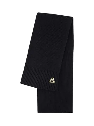 Écharpe Noir Homme Le Coq Sportif Coq D'or N°1 1