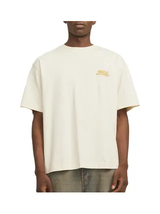 T-Shirt Beige Homme Jack & Jones Bury 1