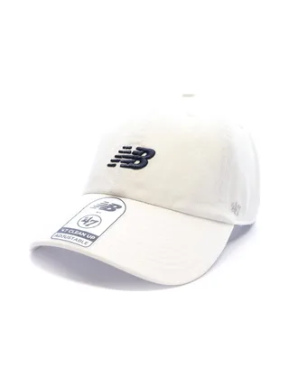 Casquette Blanche Homme New Balance Core 47 Hitch Clean up 1