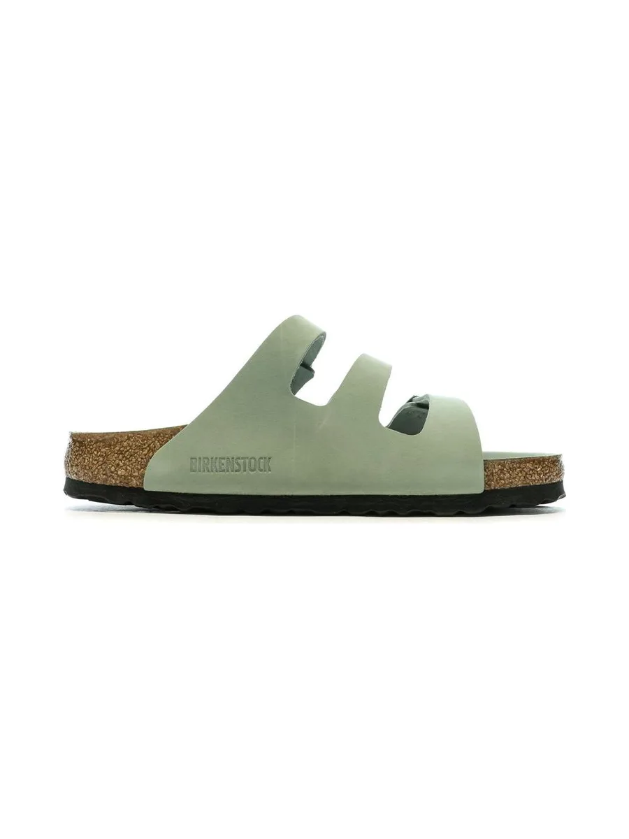 Sandales Vertes Femme Birkenstock Florida 3