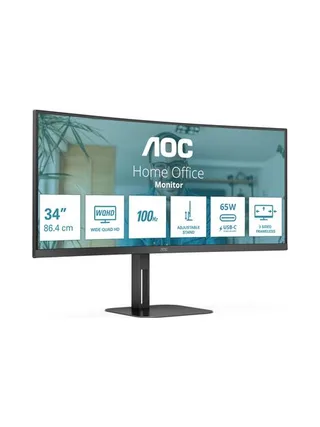 AOC V5 CU34V5C/BK computer monitor 2