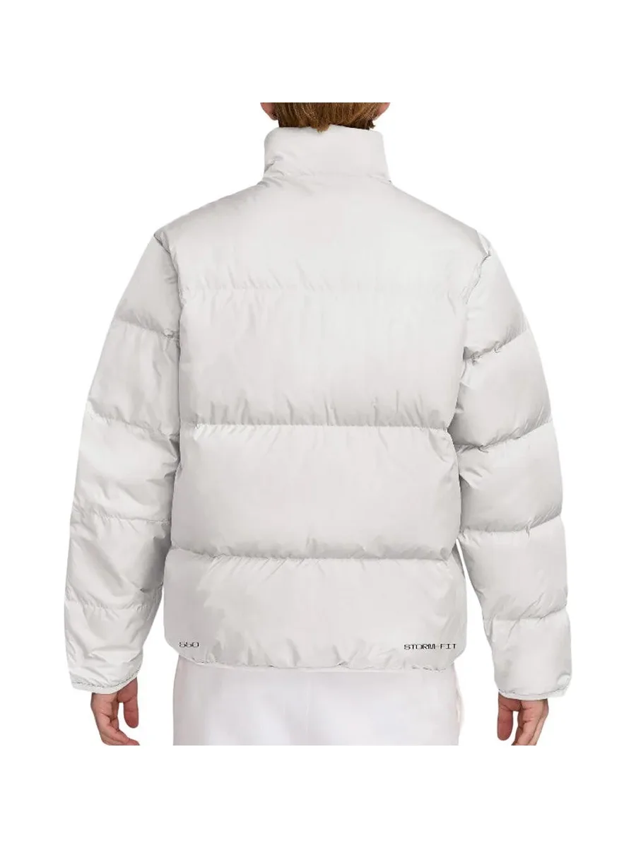 Doudoune Blanche Homme Nike M Sf Club Puffer 3