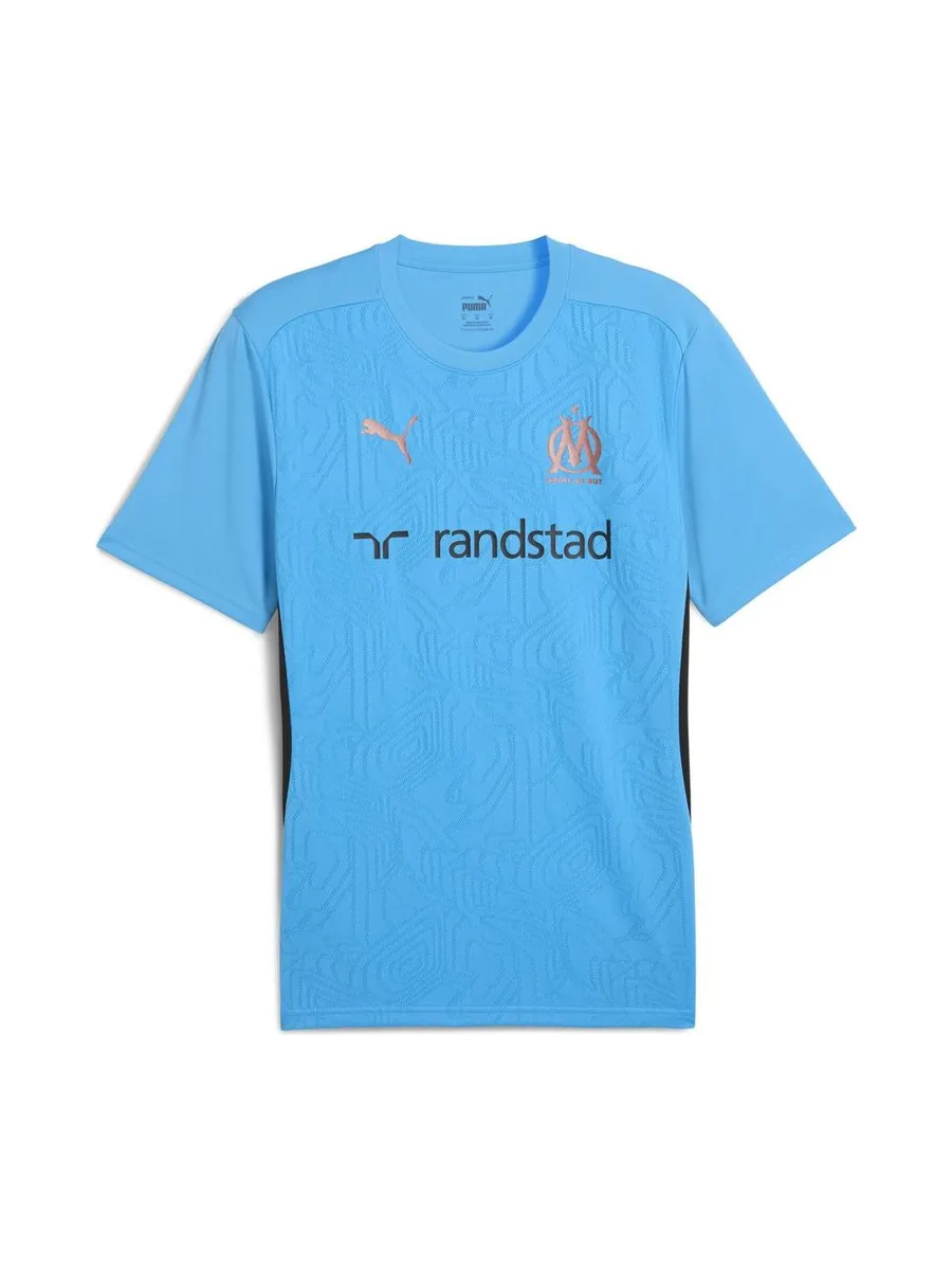 OM Maillot Training Bleu Ciel Homme Puma 2025 2