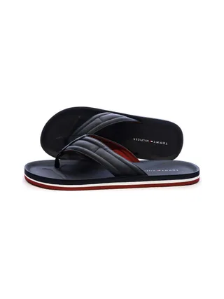 Tongs Bleu Marine Homme Tommy Hilfiger Padded 1