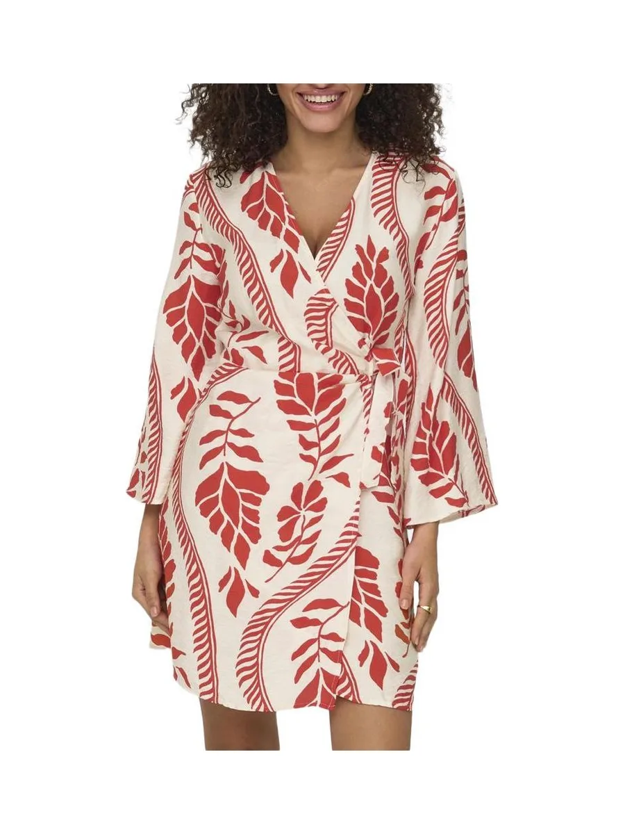 Robe Blanc/Rouge Femme JDY Pepper 1