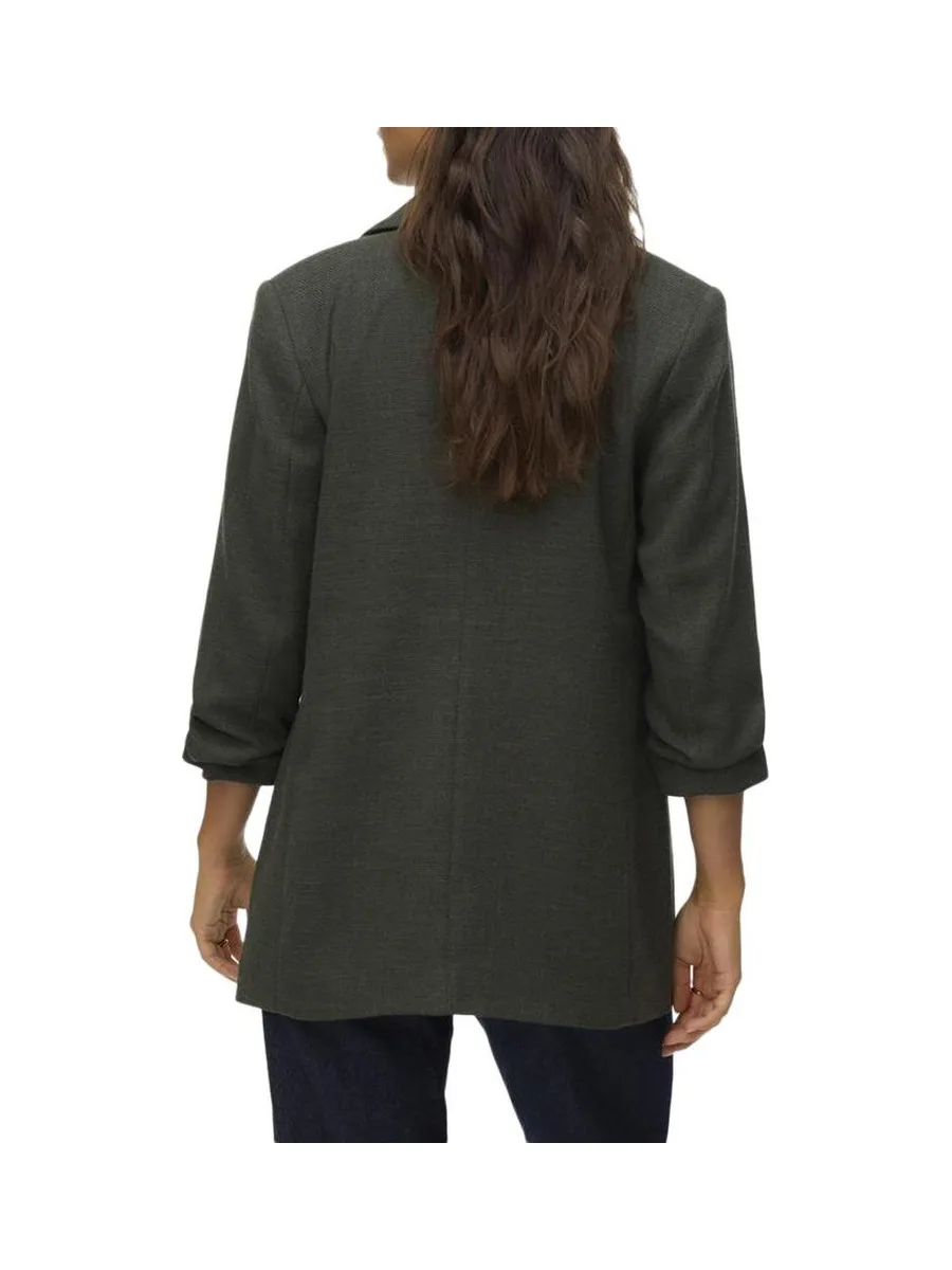 Veste Blazer Kaki Femme Vero Moda Frida Regular 3