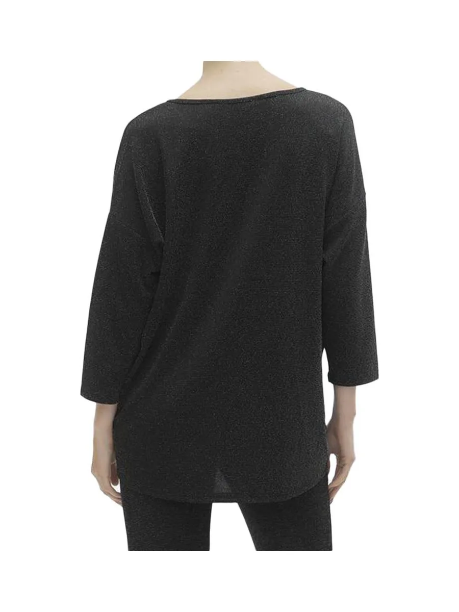 Blouse Noir Femme Vero Moda Kanva 3/4 3