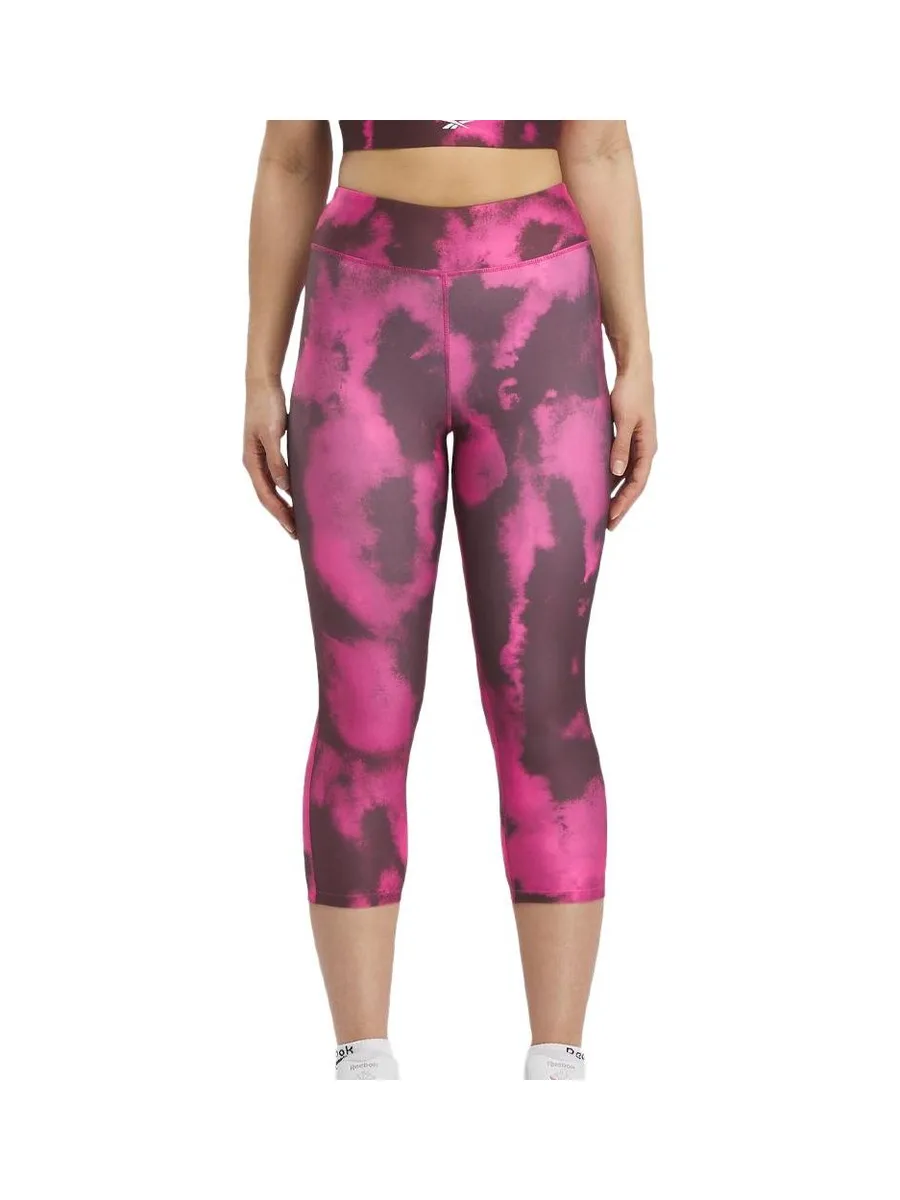 Legging Rose/Mauve Femme Reebok Train 2