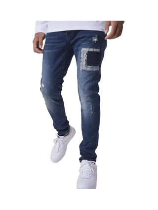 Jean Slim Bleu Foncé Homme Project X Paris 2090025 1