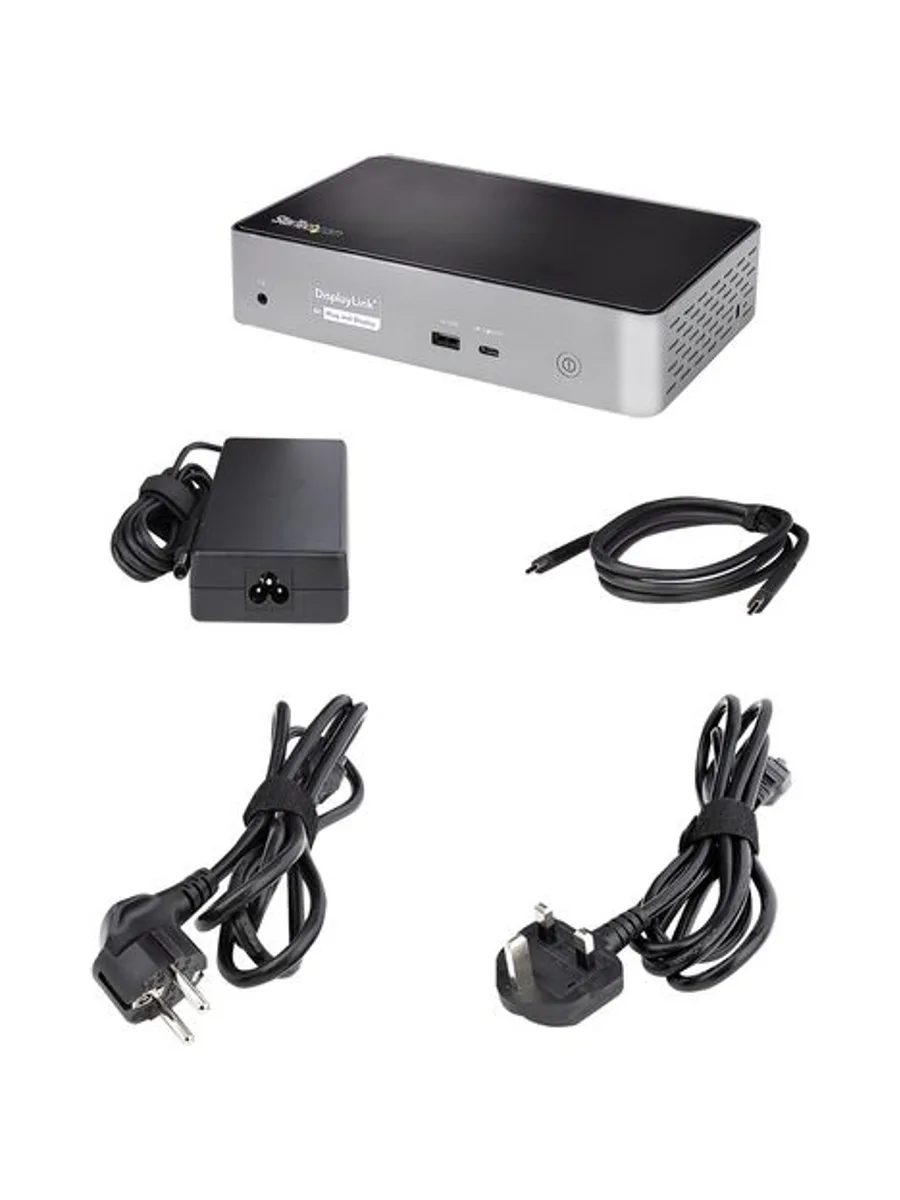 USB-C Dock - 4K Quad Monitor - 100W PD 7