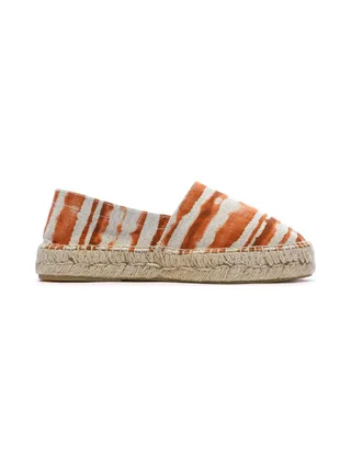 Espadrilles Orange/Beige Femme Pare Gabia Anaia 2