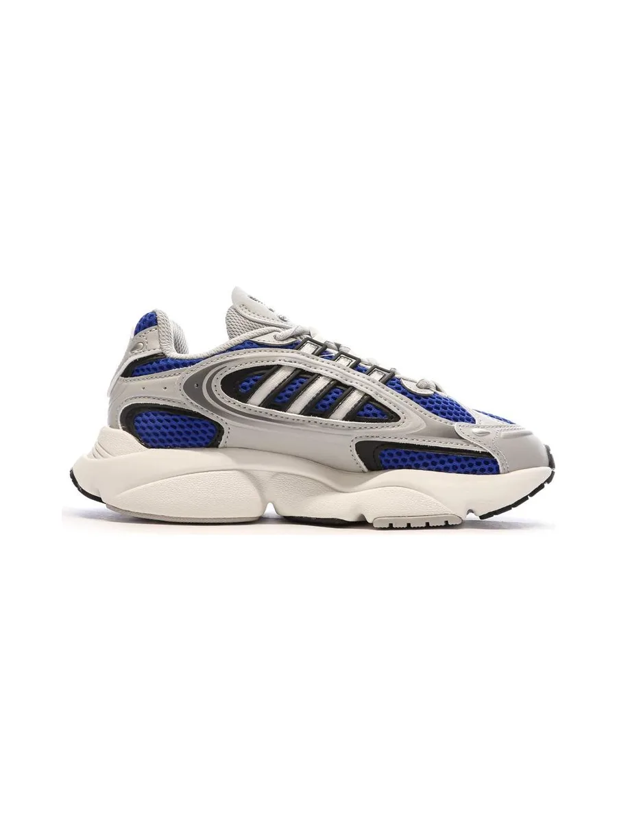 Baskets Gris/Bleu Femme Adidas Ozmillen 3