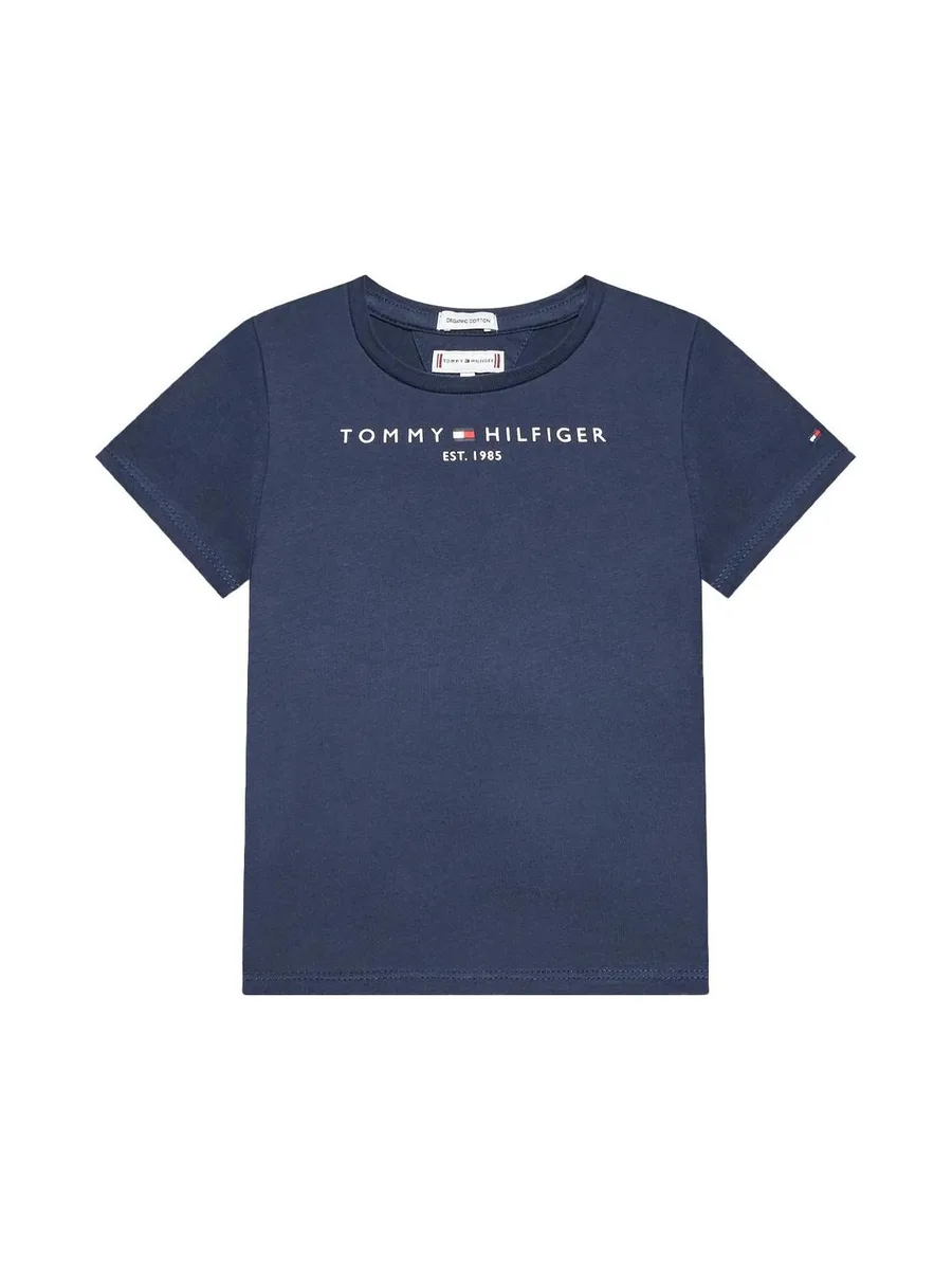 T-shirt Marine Fille Tommy Hilfiger Essential 2