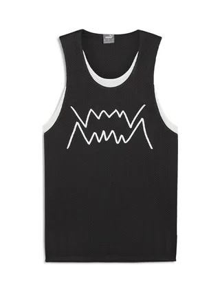 Maillot de Basketball Noir Homme Puma Core 1