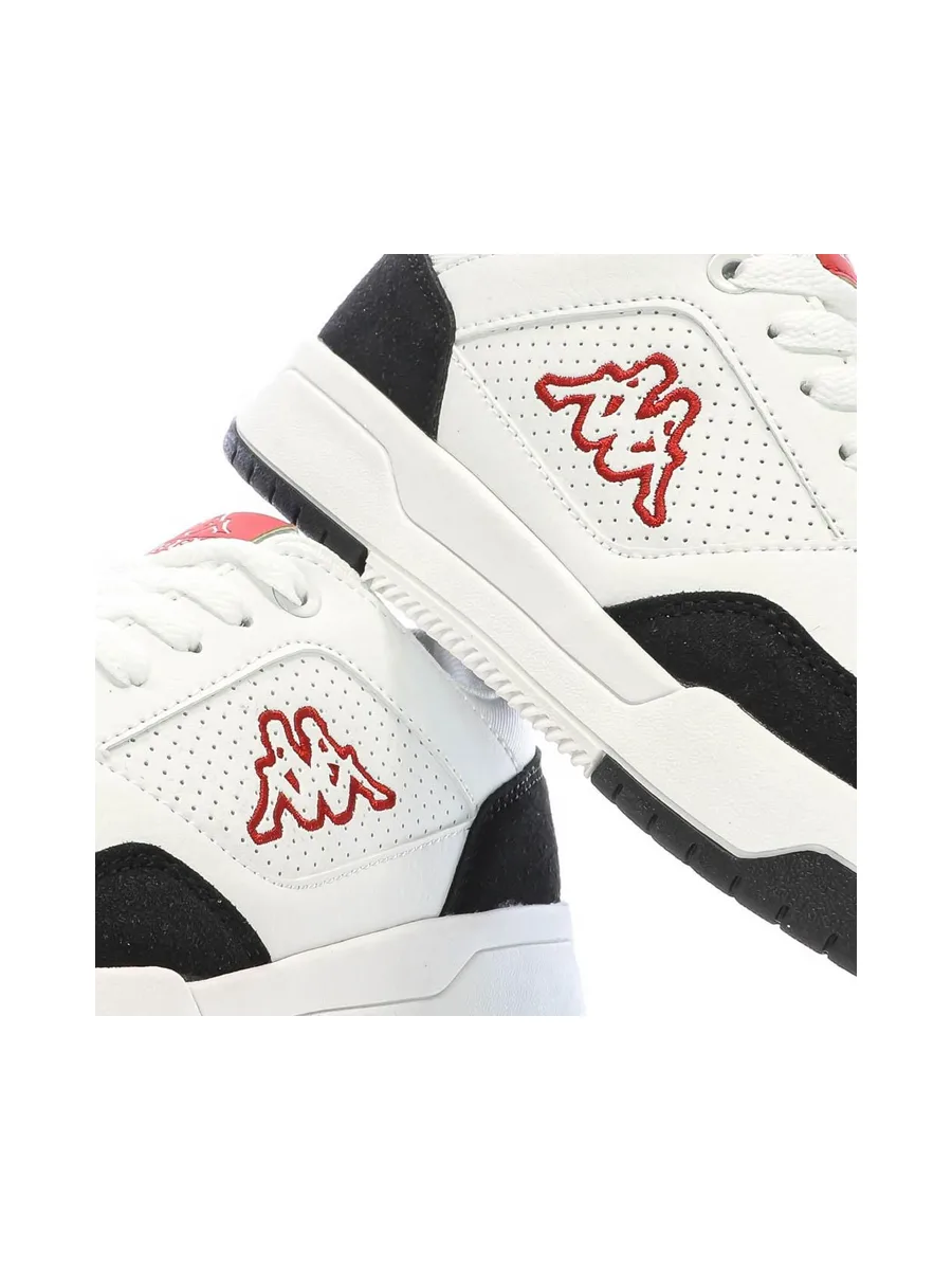 Baskets Blanches/Noires/Rouges Garçon Kappa Manis 8