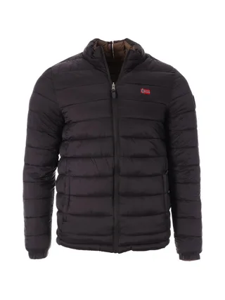 Doudoune Noir/Marron Homme Geographical Norway California/GN 1
