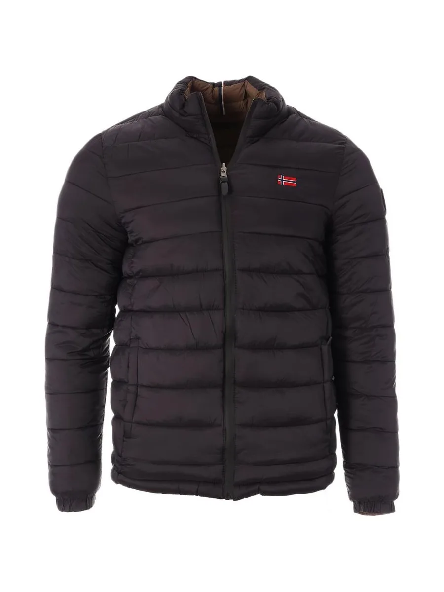 Doudoune Noir/Marron Homme Geographical Norway California/GN 1