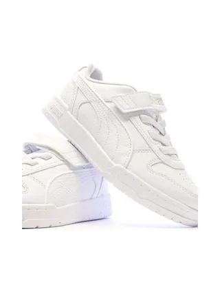 Baskets Blanches Garçon Puma Rbd Game Low 7
