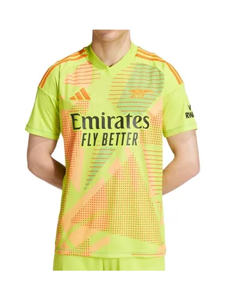 Arsenal Maillot de Gardien Jaune Homme Adidas 24/25 1