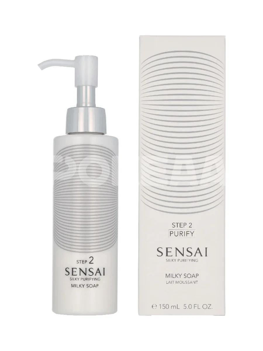 Sensai Silky Purifying Milky Soap Step 2 150ml - Dry To Very Dry Skin 1