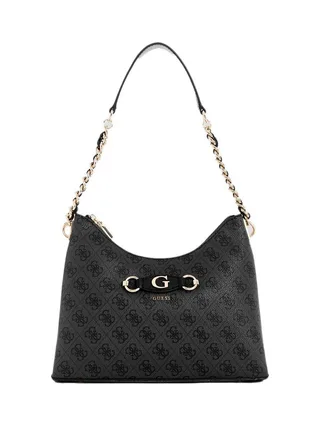 Sac à main Noir/Gris Femme Guess Izzy Top 1