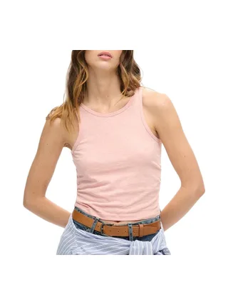 Débardeur Rose Femme Superdry Superdry Ruched 1