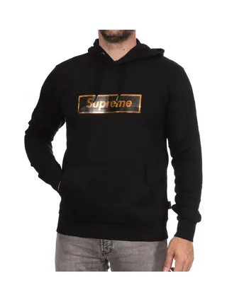 Sweat à capuche Noir Homme Supreme Grip Inga 1