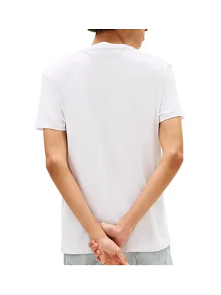 T-shirt Blanc Homme Tommy Hilfiger Tjm Slim Linear 2