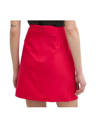 Jupe Rouge Vif Femme Morgan JEON 2