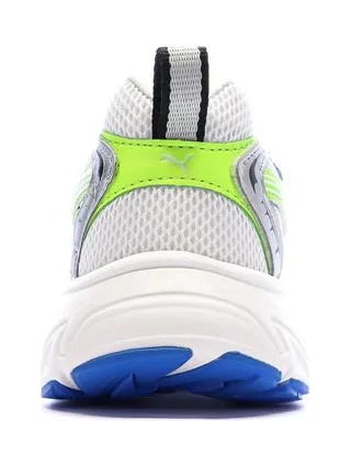 Baskets Blanches/Bleu Garçon Puma Morphic 3