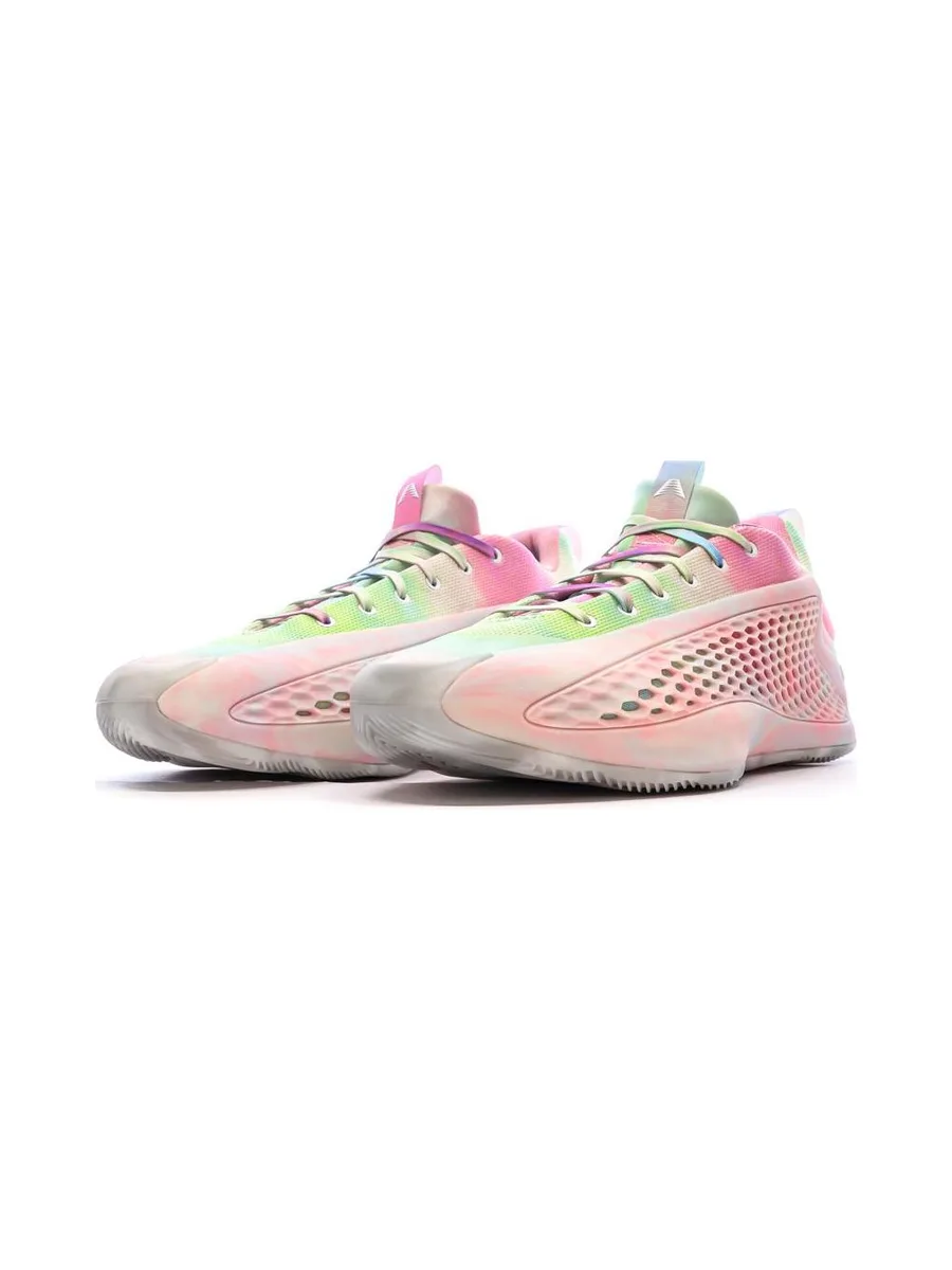 Chaussures de Basketball Rose/Blanc Homme Adidas Anthony Edwards 1 Low 7