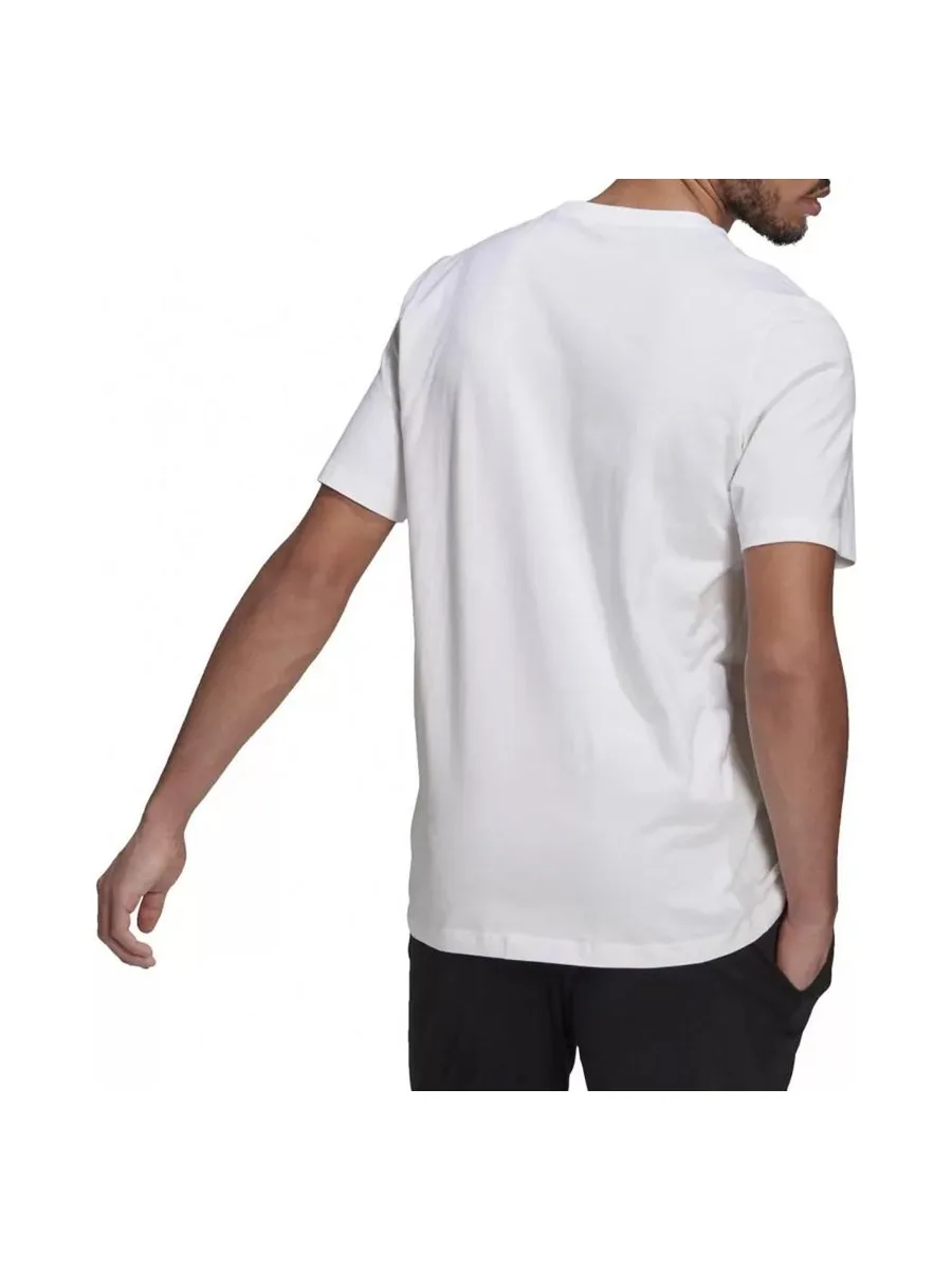 T-Shirt Blanc Homme Adidas GK 3