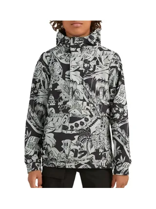 Veste Gris/Noir Garçon O'Neill Rutile Anorak 1