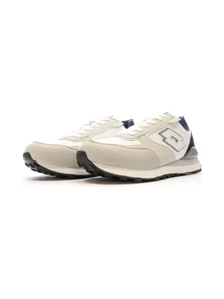 Baskets Blanc/Gris Homme Lotto Twenty 5 6