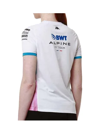 Maillots de Sport Blanc Femme Kappa Adoliw Alpine F1 2