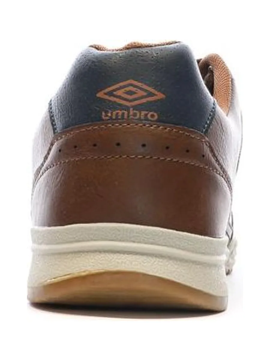 Baskets Marron/Marine Homme Umbro Jade Net 3