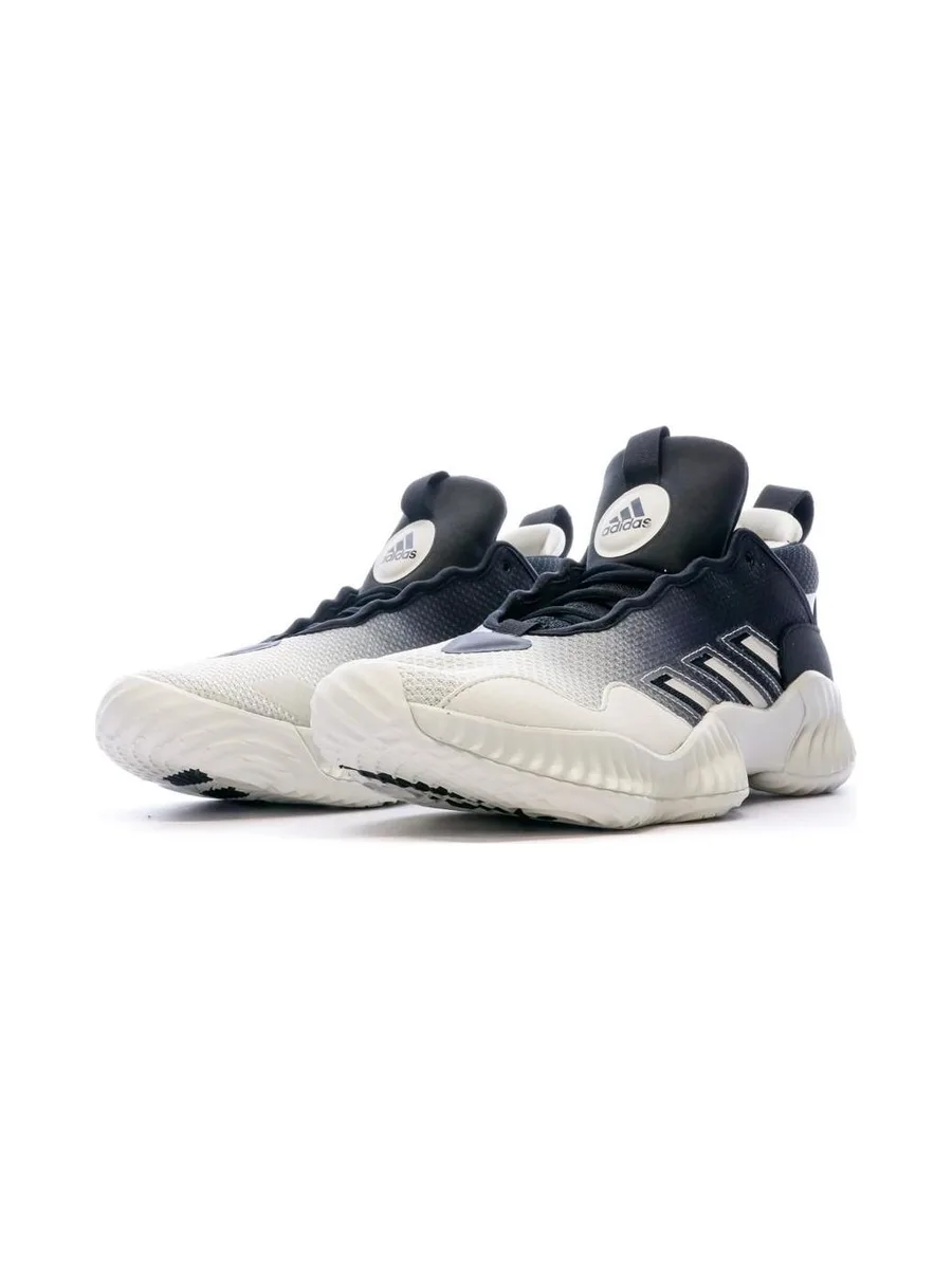 Chaussures de Basketball Noir/Blanc Homme Adidas Court Vision 3 7