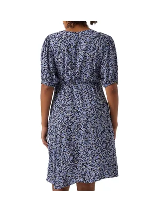 Robe Marine/Noir Femme Vero Moda MarternityHenna 2
