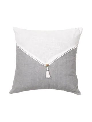 Coussin déhoussable Grise/Blanche Today Charme 1