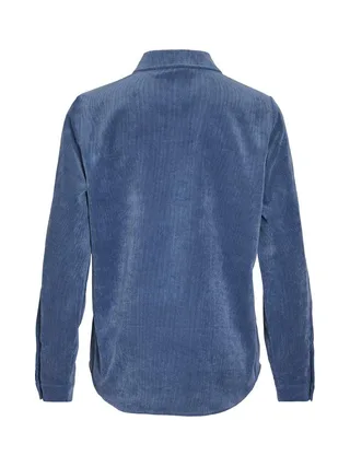 Chemise Bleu Femme Vila Courdie 2