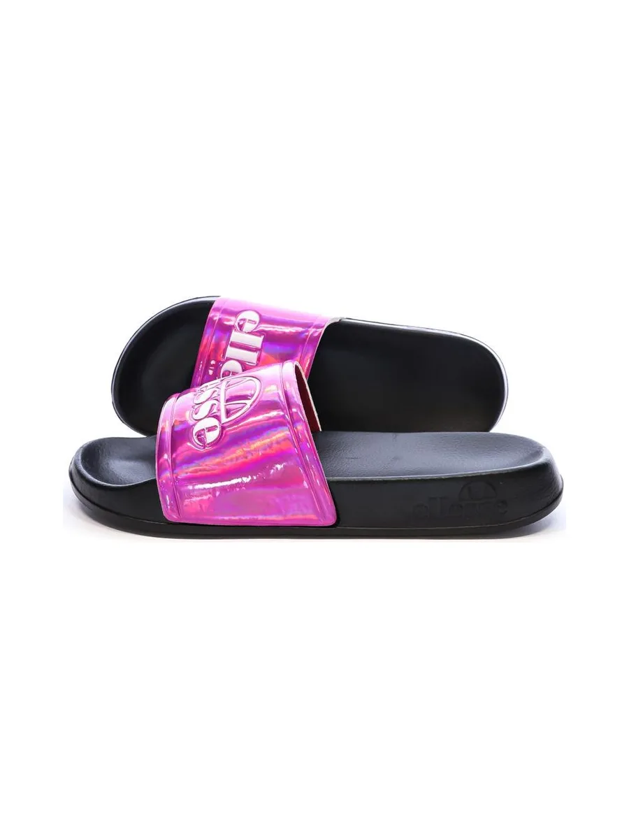 Claquettes Rose/Noir Femme Ellesse Demi 2