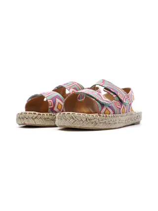 Sandales Roses/Vertes Fille Pare Gabia Doris 6