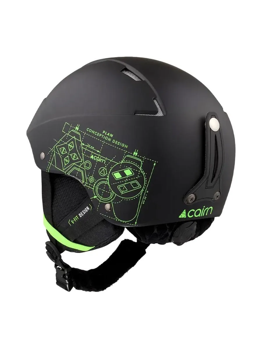 Casque Noir Mixte Cairn Andromed J 3
