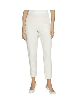Pantalon Slim 7/8 Écru Femme Vila Vicarrie Lowny 1