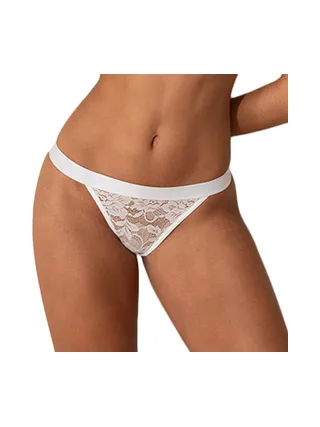 Tanga Blanc Femme Les Petites Bombes Nectar 1