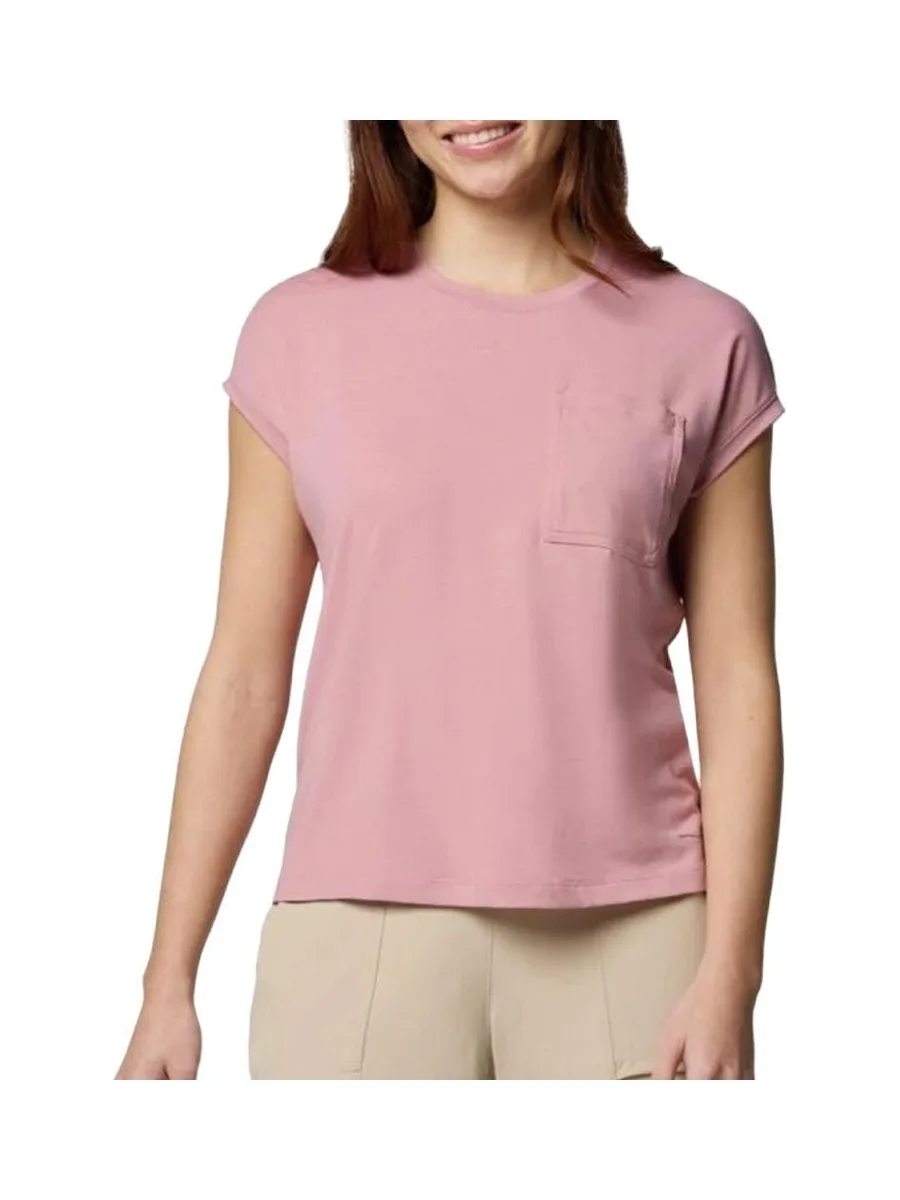 T-Shirt Rose Femme Columbia Boundless Trek 2