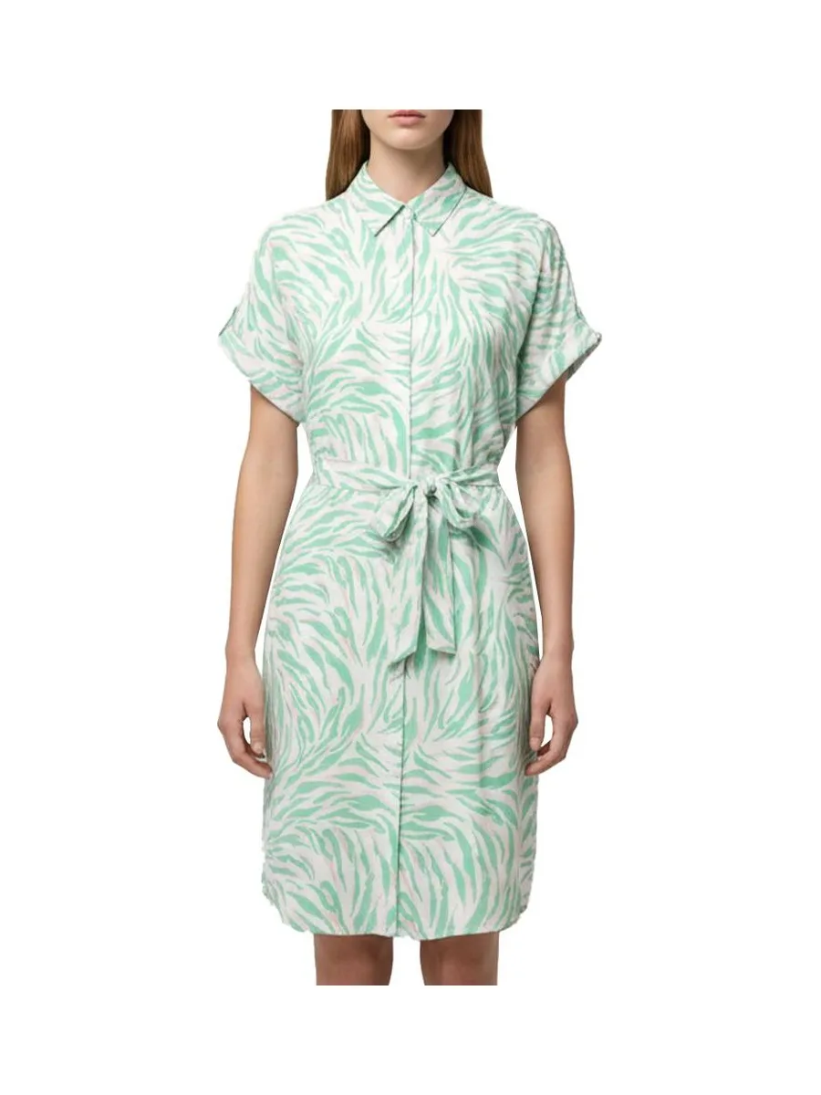 Robe Vert/Beige Femme Vero Moda Easy Joy 10302043 2