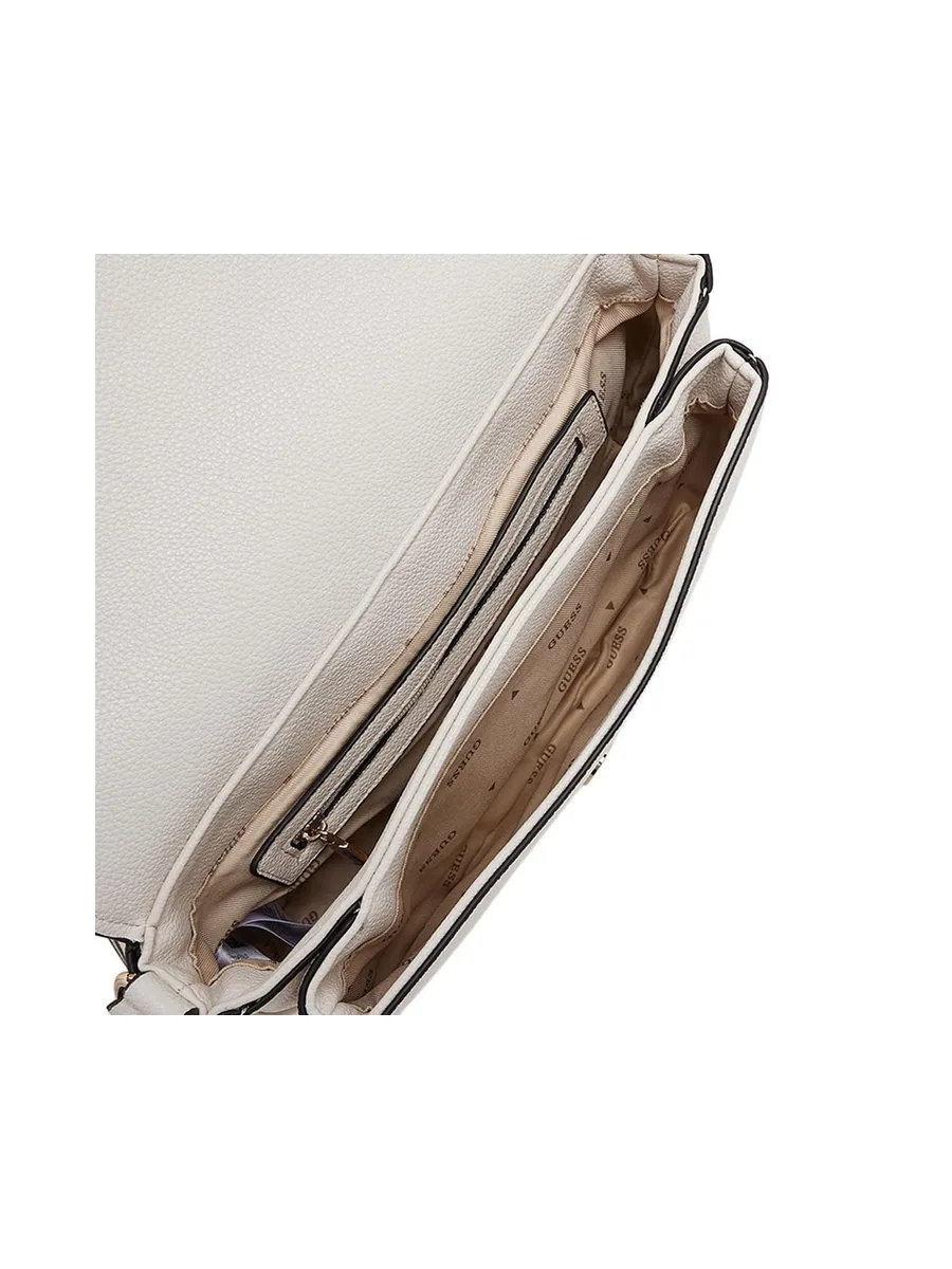 Sac à Bandoulière Blanc Femme Guess Calebra 5