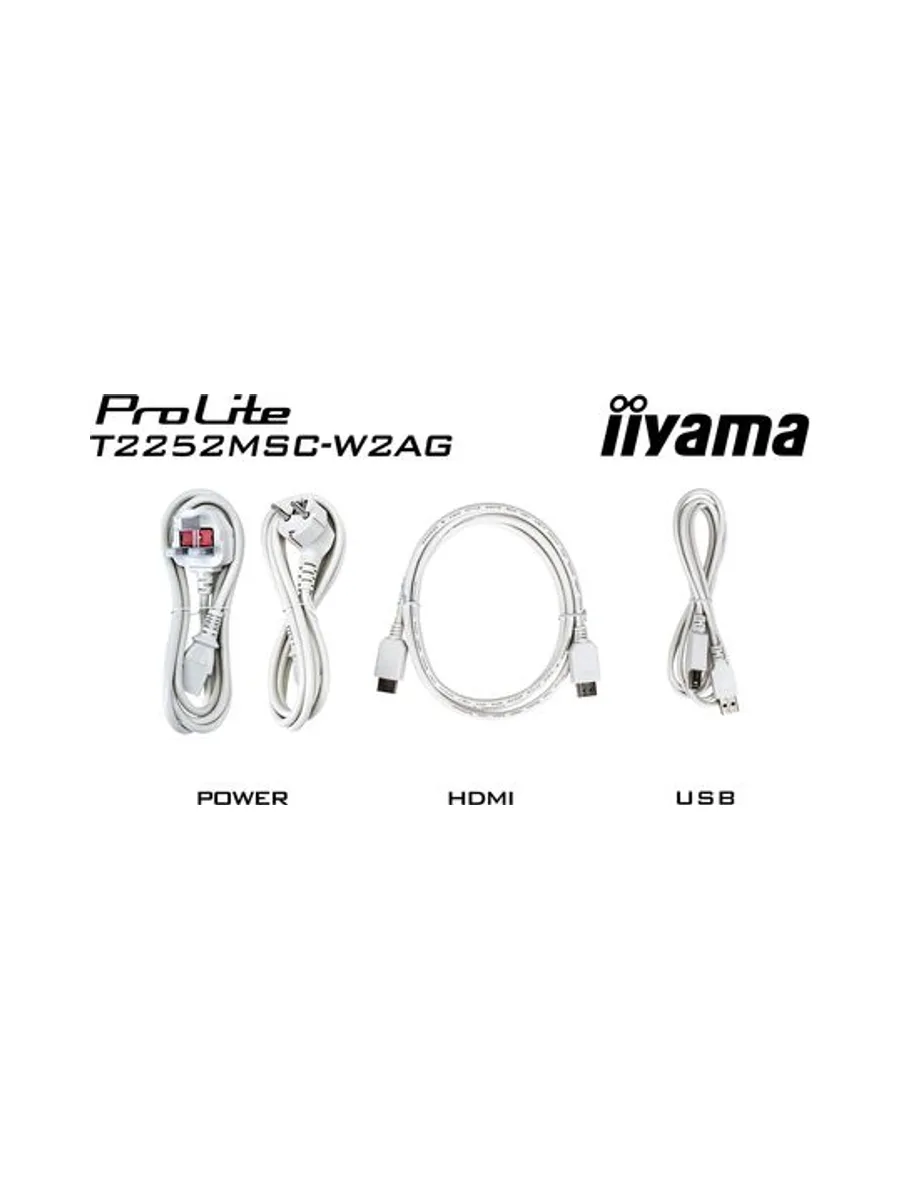 iiyama ProLite T2252MSC-W2AG computer monitor 15